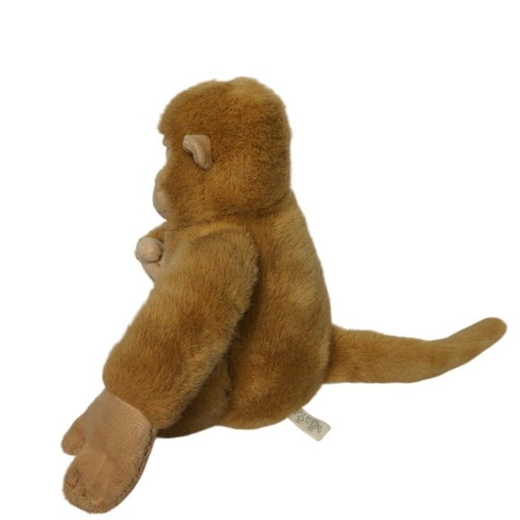 Goffa International Tan Brown Monkey Plush 9.5" - Picture 4 of 7